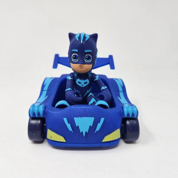 PJ Masks Catboy Figure & Cat-Car Blue Racer Toy Set, Cat Boy PJ Masks - Picture 2 of 9